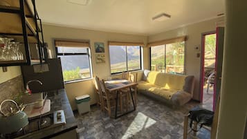 家庭單棟小屋, 2 間臥室, 非吸煙房, 私人浴室 | 客廳 | 壁爐
