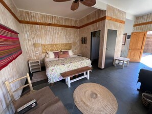 Superior Double Room, 1 King Bed | Individually decorated, laptop workspace, free wired Internet - Cabañas Miraelqui (Paiguano)