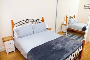 1 bedroom, iron/ironing board, Internet, bed sheets