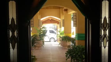 Interior entrance