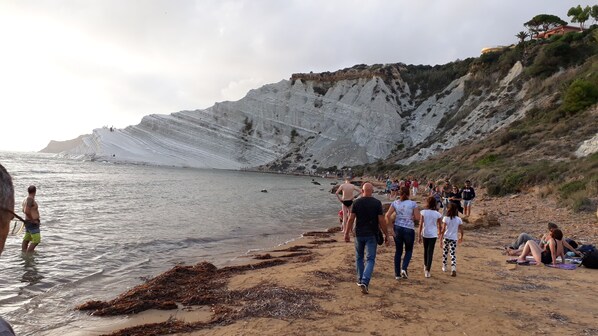 Tumbonas y toallas de playa