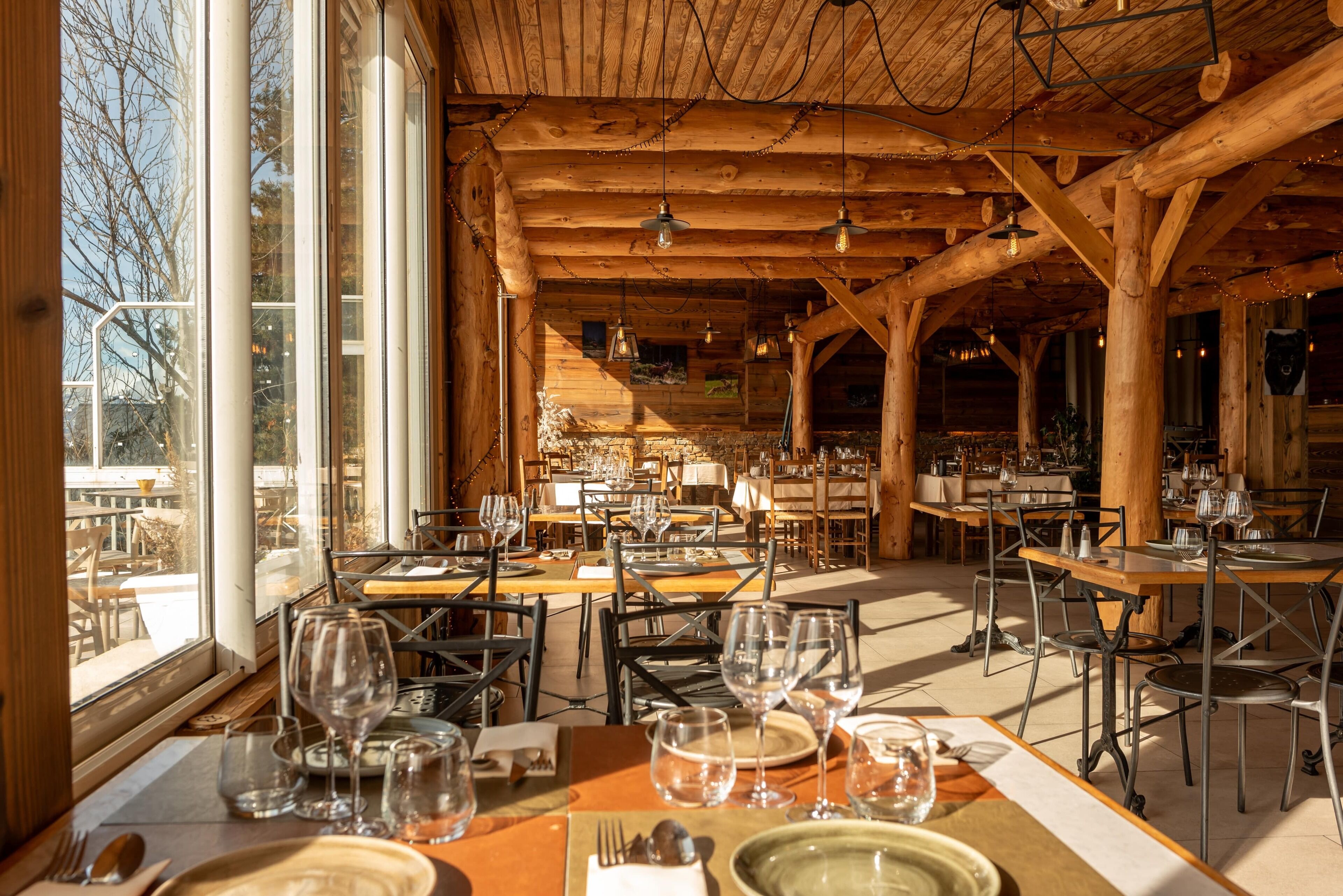 Dîner servi sur place