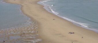 La Belle Bleue, hus med hage 300 meter fra stranden