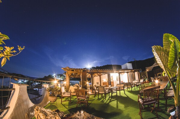 Aerial view - Katerina Apartments (Istiaia-Aidipsos)