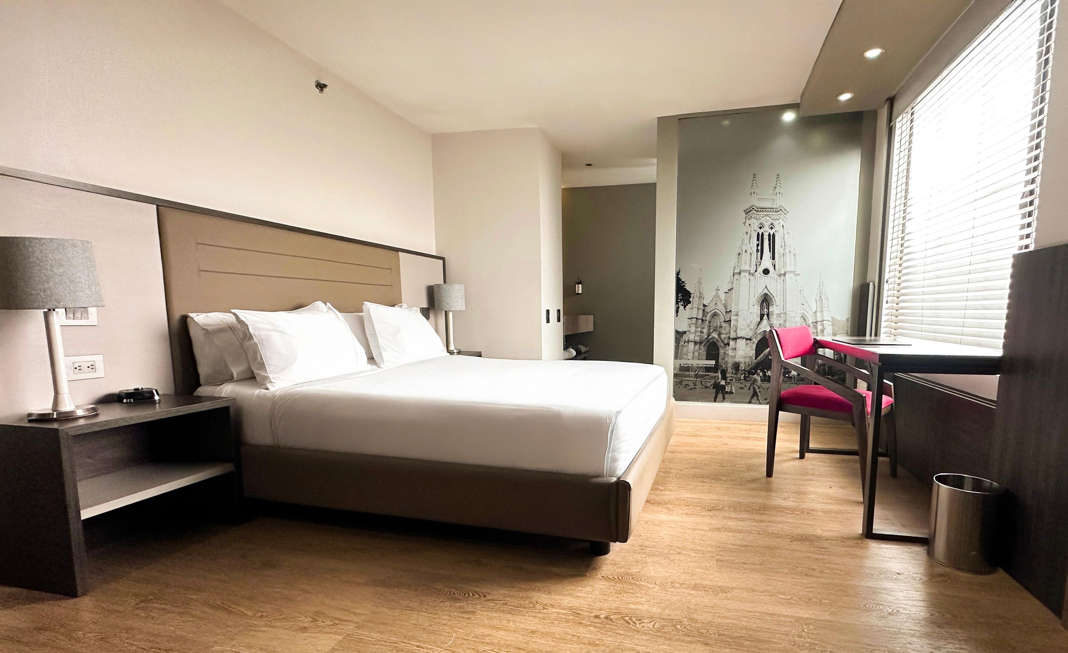 Egyptian cotton sheets, premium bedding, free minibar items