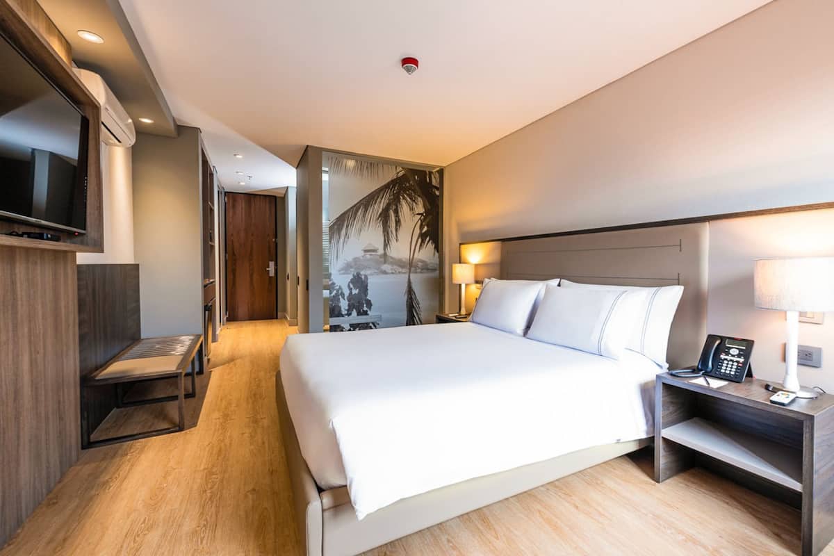Chambre Double Premium, 1 grand lit | Draps en coton égyptien, literie de qualité supérieure