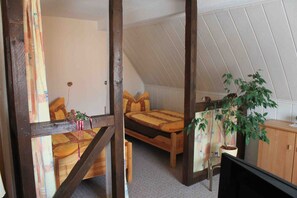 2 chambres, draps fournis
