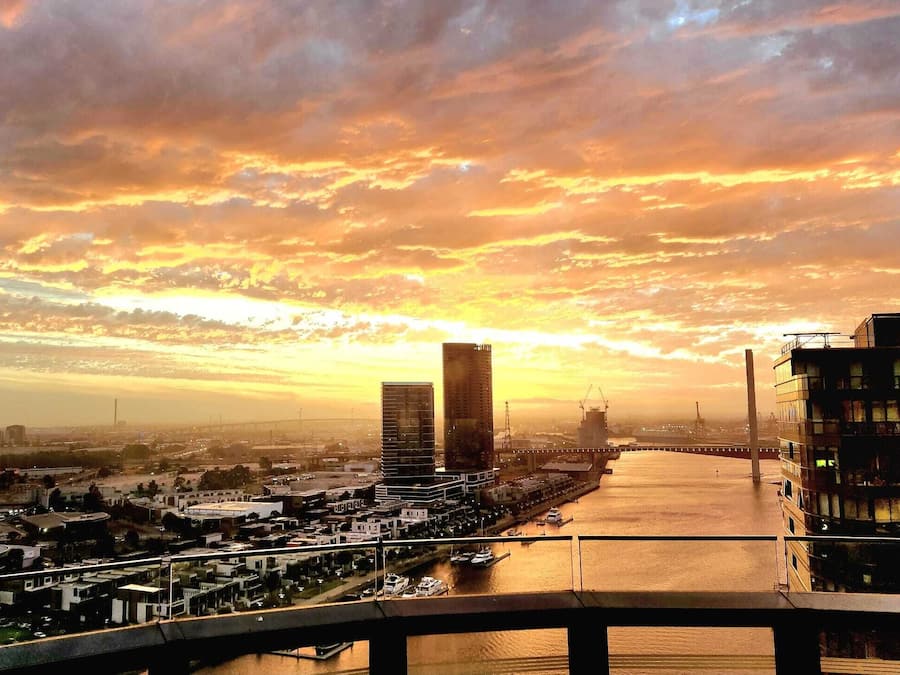 Leilighet – premium, 3 soverom, utsikt mot bukt | Terrasse/patio