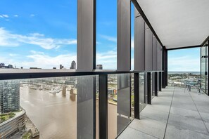 Executive-Penthouse, Hafenblick (Sub Collection Bay) | Blick vom Balkon