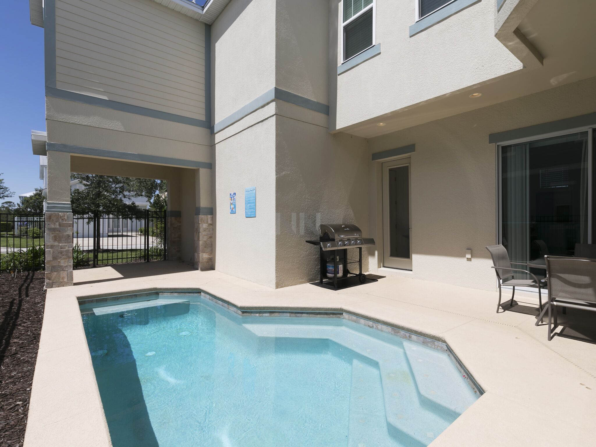 Spacious Home with Private Pool area, Game Room & Club Access