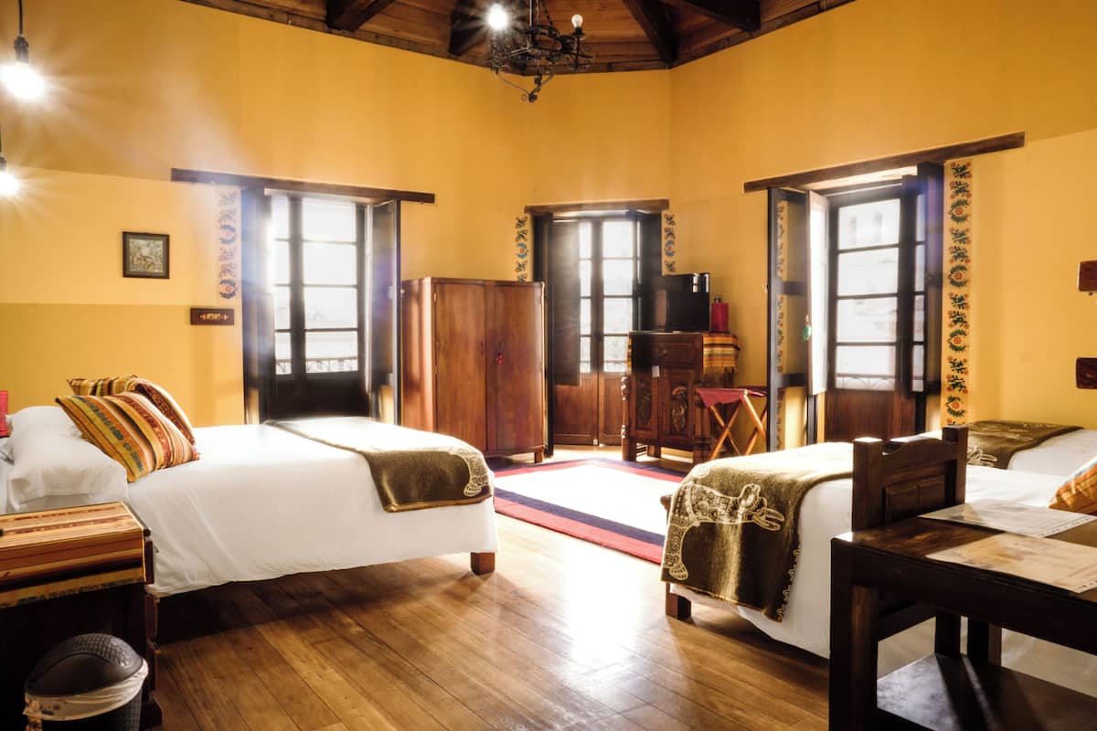 quadruple room | 1 bedroom, frette italian sheets, premium bedding, down duvets