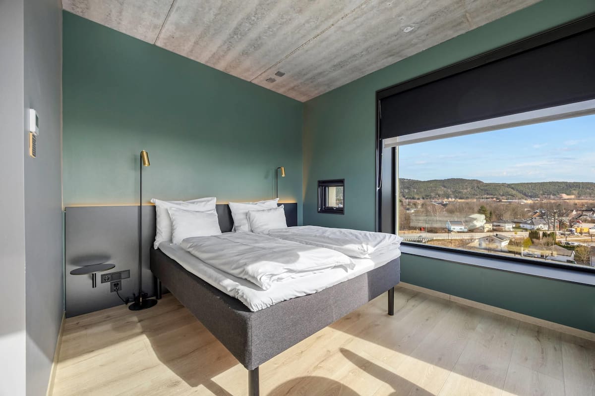 Chambre Standard, 1 lit double, non-fumeur | Literie de qualité, lit avec matelas à plateau-coussin, bureau