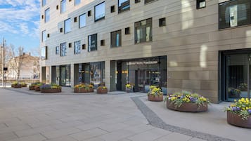 Overnatningsstedets facade