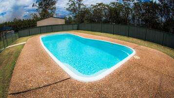 Seasonal outdoor pool