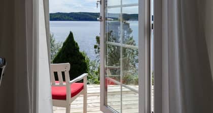 House directly over the lake