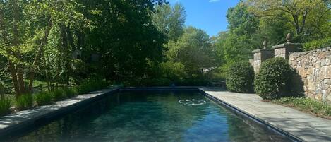 Udendørs pool, opvarmet pool