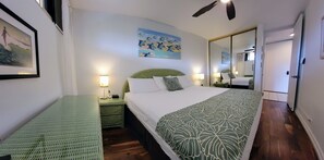 1 chambre, fer et planche à repasser, accès au Wi-Fi (inclus)