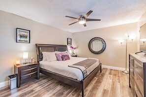 2 chambres, literie de qualité supérieure, matelas mémoire de forme