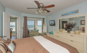 3 bedrooms, iron/ironing board, free WiFi, bed sheets - Spectacular Beachfront Views from this Tastefully Decorated Condo ~ PH5B Palm House (New Smyrna Beach)
