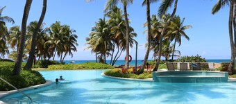  Fantastisk luksusvilla ved stranden på Wyndham Grand Rio Mar Resort