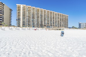 On the beach