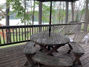 Back deck picnic table