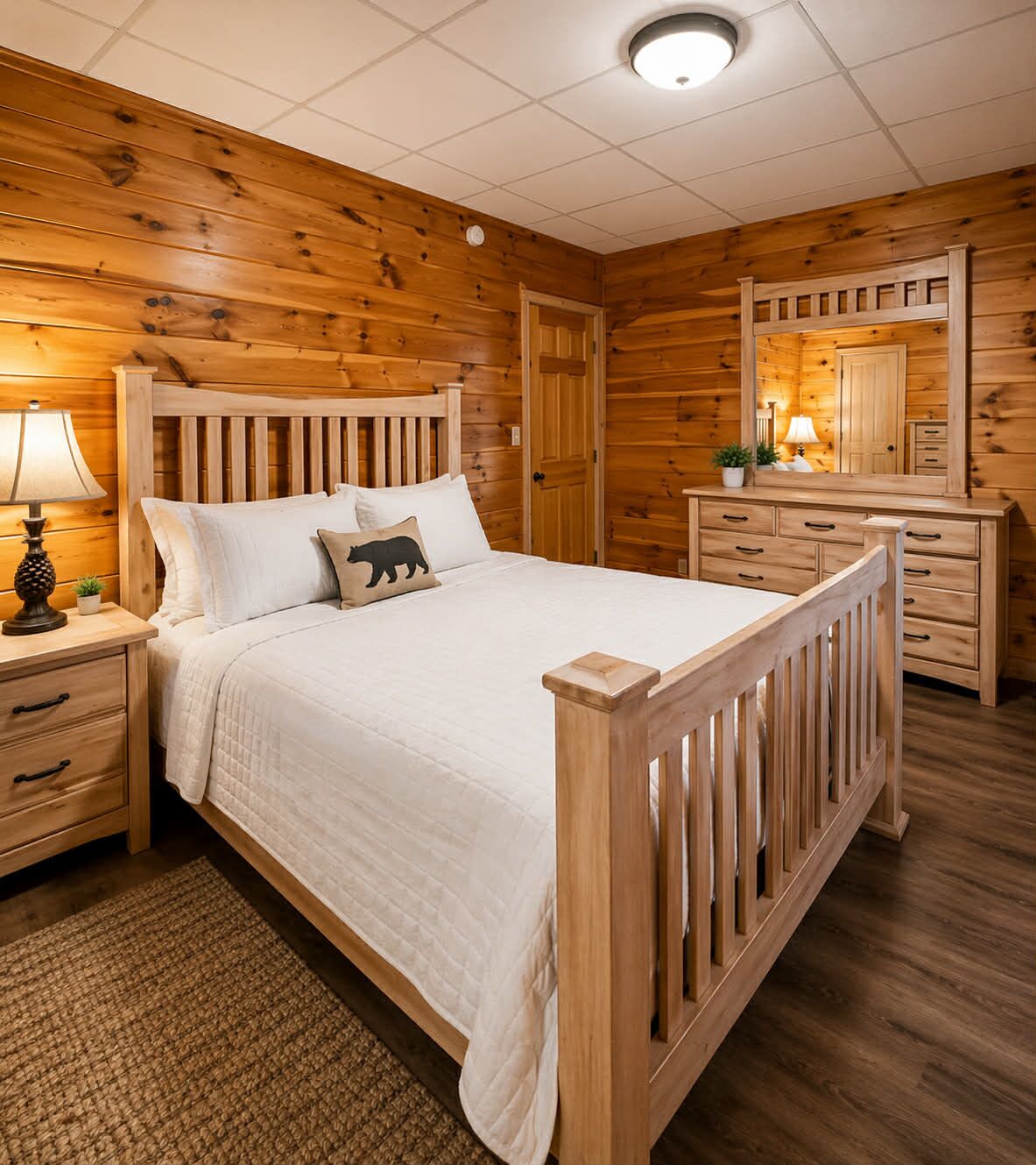 8 bedrooms, iron/ironing board, travel crib, WiFi (surcharge)