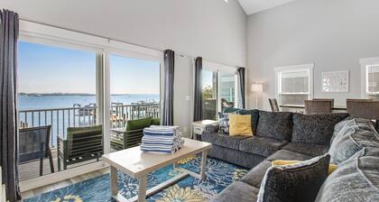 Bayfront Home with Private Pool, Balcony Views & Walkable Beach Access