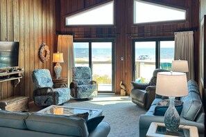 Een televisie en een dvd-speler