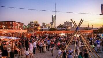 Servei de restauració a l'aire lliure