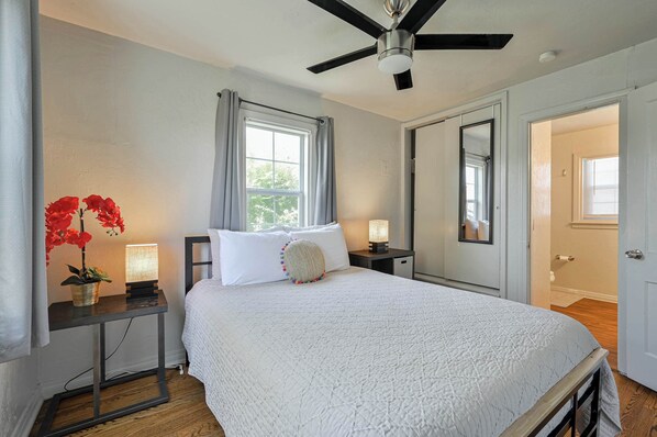 1 chambre, fer et planche à repasser, Wi-Fi, draps fournis