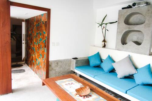 One-Bedroom Family Villa with Private Pool | Wohnbereich