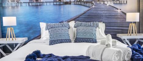 Superior Apartment, 1 King Bed | 1 bedroom, in-room safe, blackout drapes, iron/ironing board