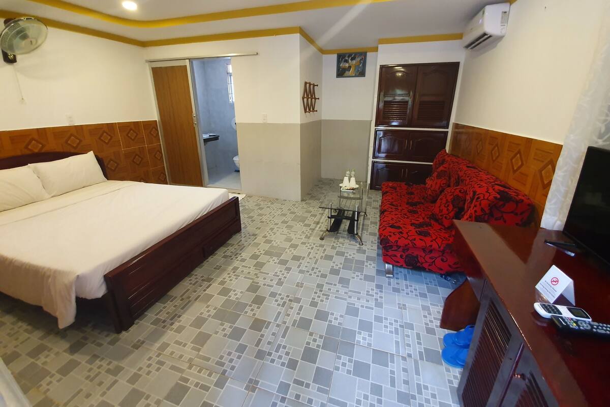 Standard-Bungalow, 1 Queen-Bett (GDV Double) | Minibar, Schreibtisch, Verdunkelungsvorhänge, schallisolierte Zimmer