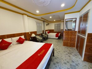 Standard Bungalow, 2 Queen Beds (GDV Twin) | Minibar, desk, blackout curtains, soundproofing - Phu Quoc Paris Beach Resort (Phu Quoc)