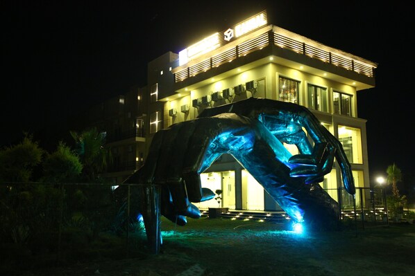 Fachada del alojamiento