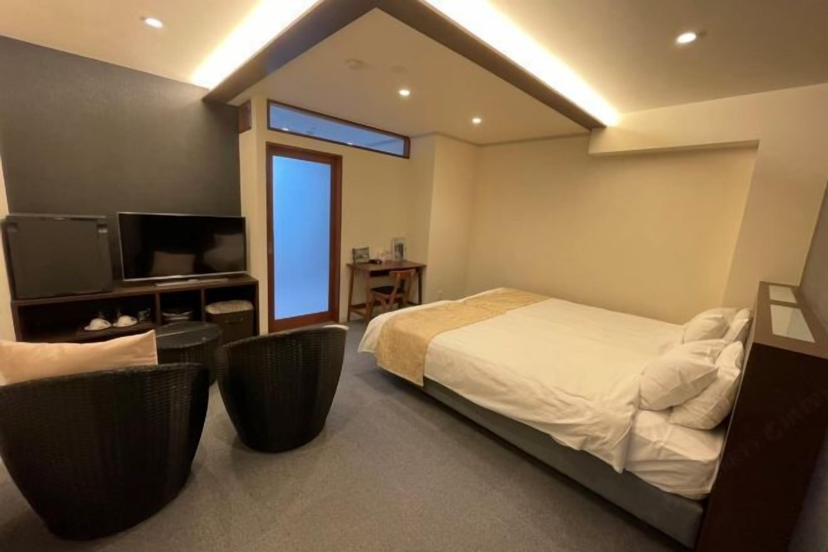 책상, 방음 설비, 무료 WiFi, 침대 시트