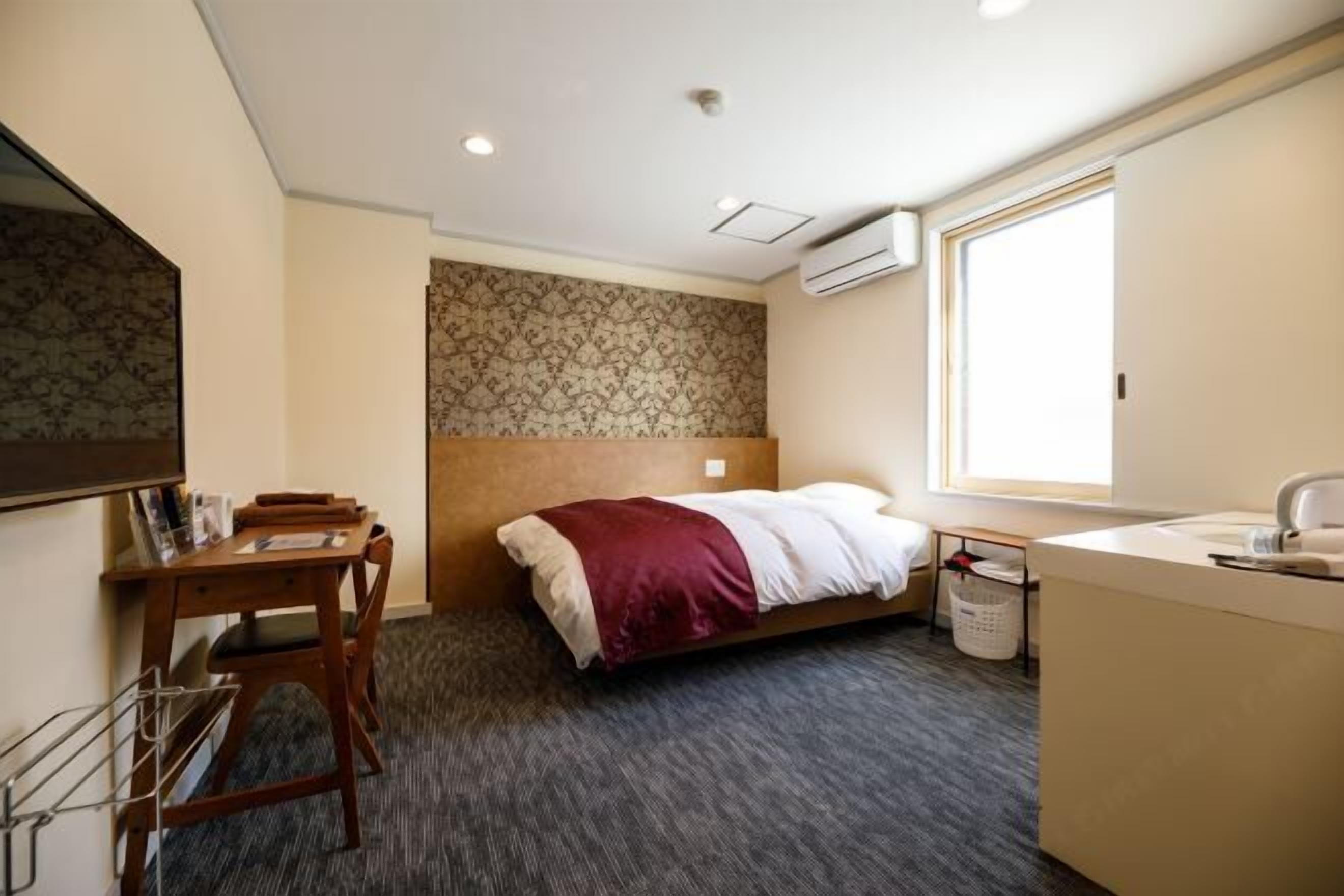 책상, 방음 설비, 무료 WiFi, 침대 시트