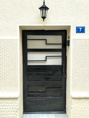 Front of property - Nephiria, Under the Acropolis, In the heart of Plaka (Athens)