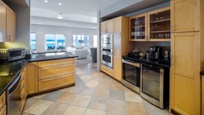 Villa, 4 Bedrooms | Private kitchen | Coffee/tea maker, full-sized fridge, microwave, oven - Present Moment by Cayman Villas (Bodden Town)
