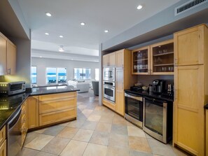 Villa, 4 Bedrooms | Private kitchen | Full-size fridge, microwave, oven, stovetop - Present Moment by Cayman Villas (Bodden Town)