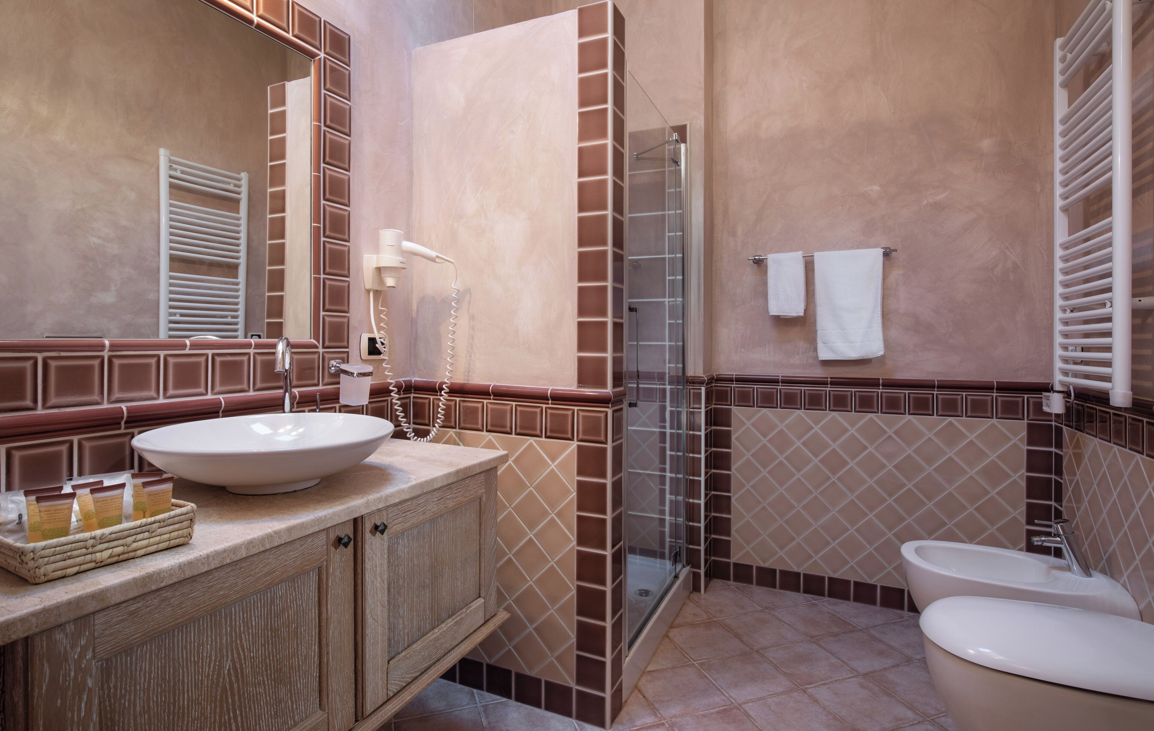 Dutxa, articles de tocador gratuïts, assecador de cabells i bidet 