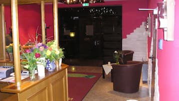 Mostrador para check-in y check-out
