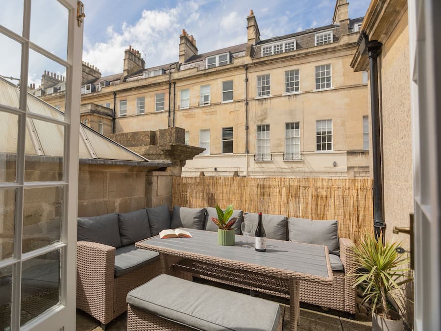 Vue depuis le balcon