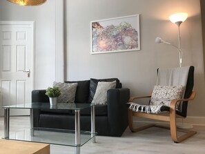 Comfort Apartment, 2 Bedrooms, Non Smoking | Living room | Flat-screen TV - Easter Road Edinburgh Apartment (Edinburgh)