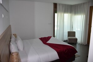 Standard Twin Room, Sea View | Egyptian cotton sheets, premium bedding, memory foam beds, in-room safe - Dakhla Sur Mer (Dakhla)