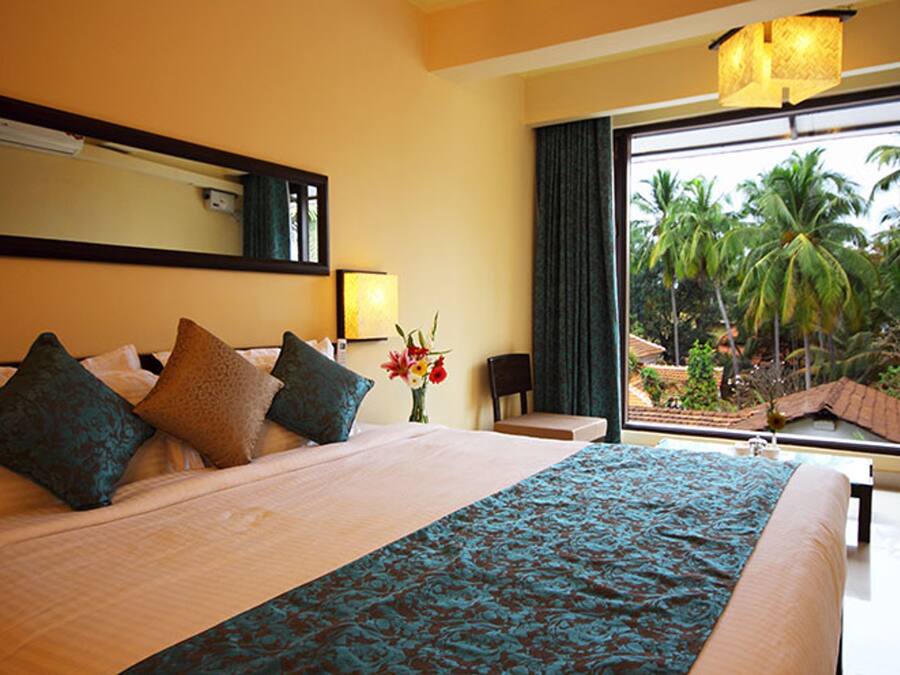 Een minibar, extra bedden, gratis wifi, beddengoed