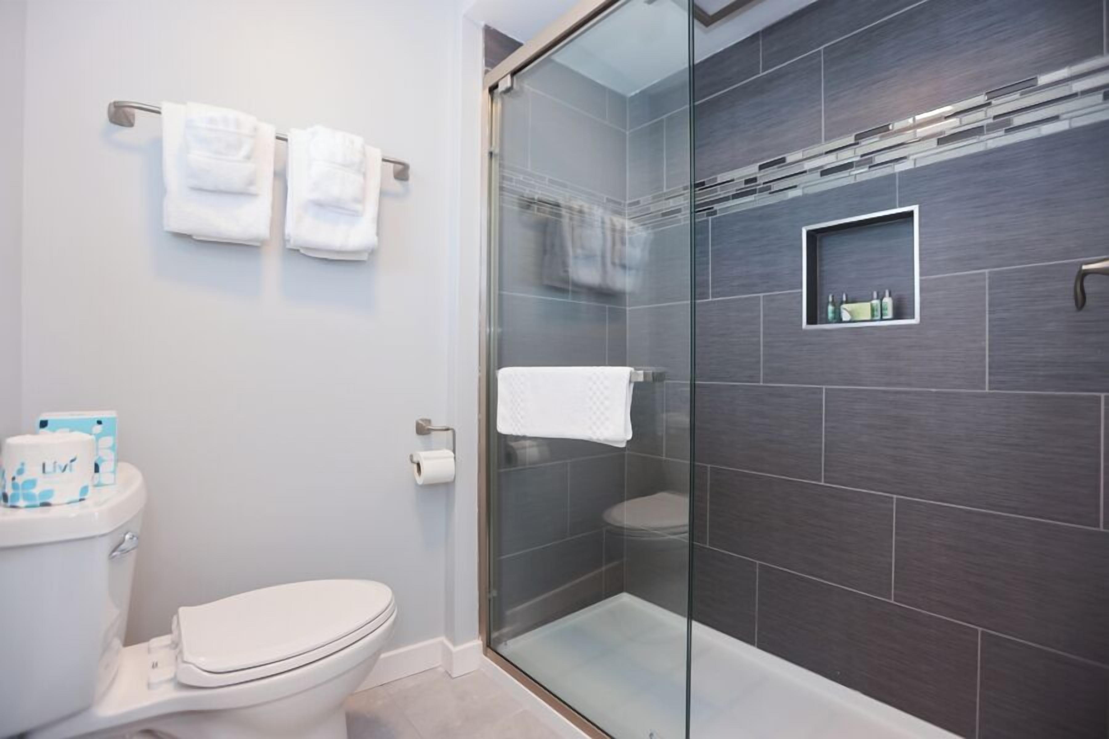 standard room, 2 double beds, non smoking, ocean view | blackout curtains, iron/ironing board, bed sheets, wheelchair access