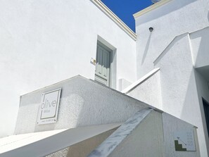 Façade de l’hébergement