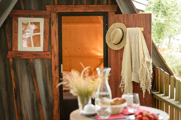 小屋 (Songe d'un Arbre) | 獨特設計、獨特裝修、免費嬰兒床、免費 Wi-Fi